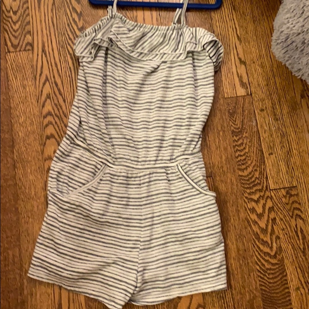 Striped jumpsuit